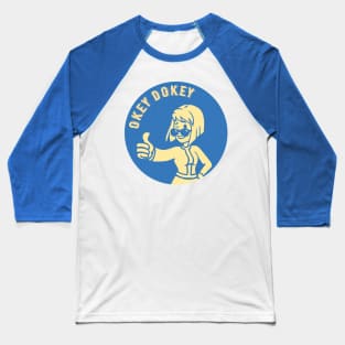 Fallout Lucy Okey Dokey Baseball T-Shirt